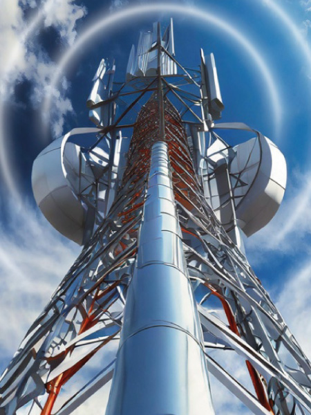 Antena de radiocomunicaciones seguras con cobertura global ofrecida por Serseco International.