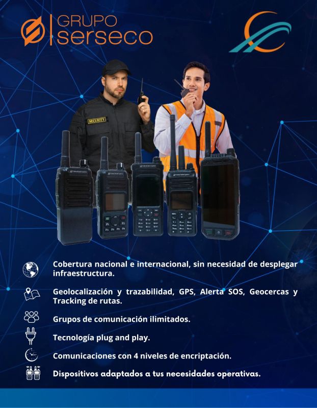 radiocomunicaciones para ambulancias GRS cobertura GPS y botón SOS